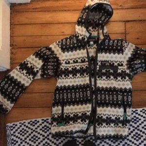 Patagonia Synchilla Medium coat with hood